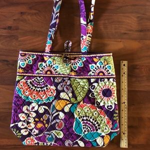 Vera Bradley Plum Crazy Tote bag